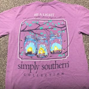 Be A Light Simply Southern T-shirt